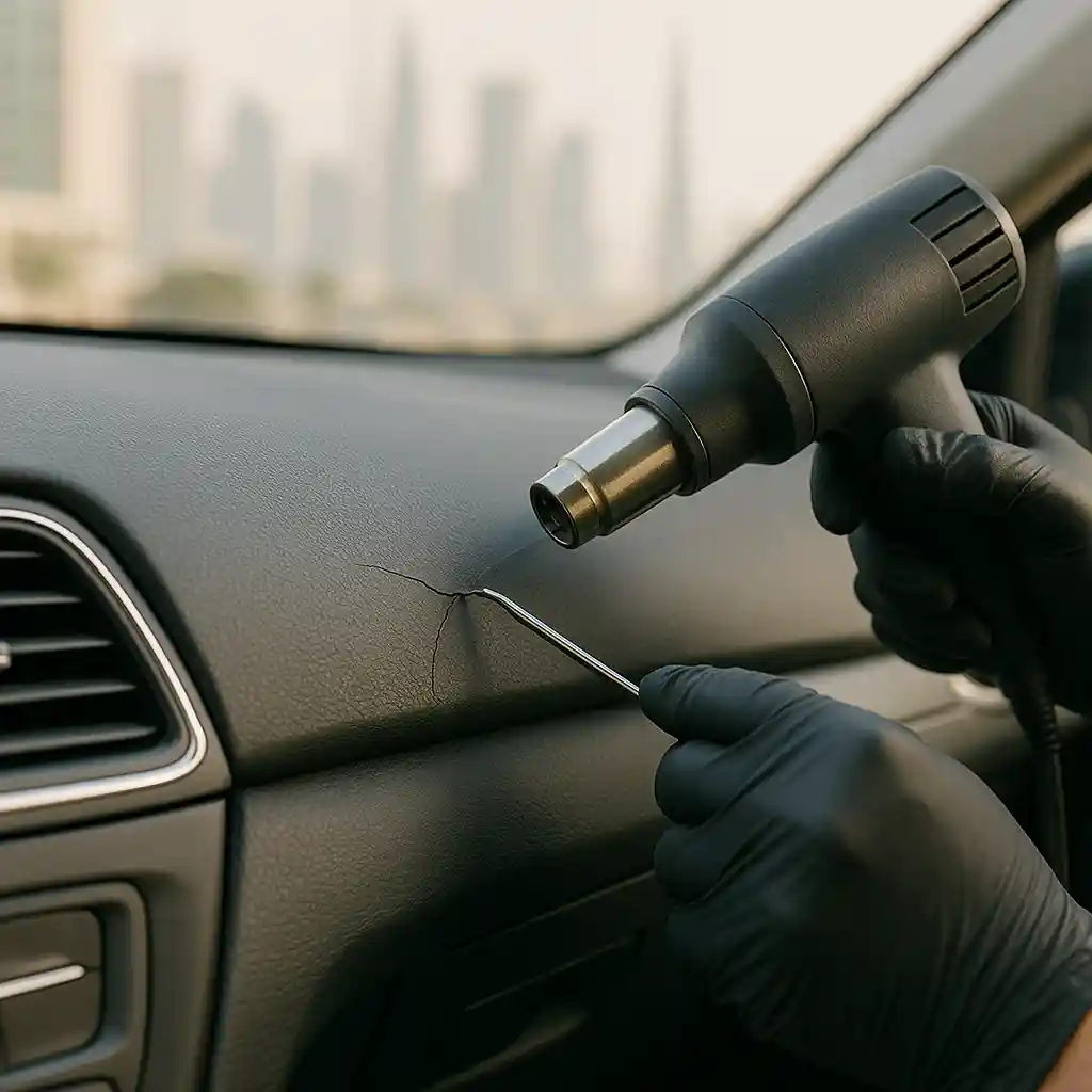 How to Repair a Car Dashboard Crack